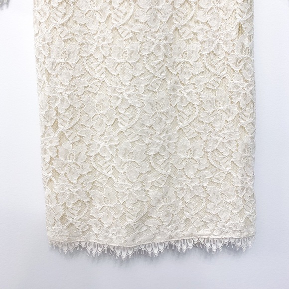 DVF Cream Lace Dress - Picture 6 of 12